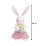 Maxbell Bunny Rabbit Plush Stuffed Animal Plush Rabbit Doll for Easter Kids Children egg