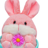 Maxbell Rabbit Easter Day Decorations Cute Rabbit Plush Doll for Holiday Easter Home Blue