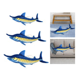 Maxbell Lovely Simulation Fish Toy for Sofa Ornaments Party Display Photography Prop 60cm