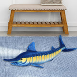 Maxbell Lovely Simulation Fish Toy for Sofa Ornaments Party Display Photography Prop 140cm