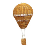 Maxbell Rattan Hot Air Balloon Weaving Decoration Photo Prop for Wedding Playroom