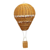 Maxbell Rattan Hot Air Balloon Weaving Decoration Photo Prop for Wedding Playroom