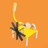 Maxbell Physical Scientific Experiment Kits Hydroelectric Generate Electricity Model
