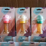 Maxbell No Spilling Water Bottle Caps with Straw Straw Cover Bottle Cap for Car Infants Green