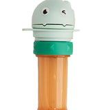 Maxbell No Spilling Water Bottle Caps with Straw Straw Cover Bottle Cap for Car Infants Green