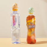 Maxbell No Spilling Water Bottle Caps with Straw Straw Cover Bottle Cap for Car Infants Green