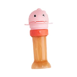 Maxbell No Spilling Water Bottle Caps with Straw Straw Cover Bottle Cap for Car Infants Pink