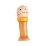 Maxbell No Spilling Water Bottle Caps with Straw Straw Cover Bottle Cap for Car Infants Yellow