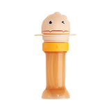 Maxbell No Spilling Water Bottle Caps with Straw Straw Cover Bottle Cap for Car Infants Yellow
