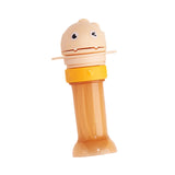 Maxbell No Spilling Water Bottle Caps with Straw Straw Cover Bottle Cap for Car Infants Yellow