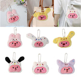 Maxbell Plush Pendant Hanging Charm Pendant Cute Bag Charm for Graduation Bags Purse 8cmx7cm