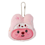 Maxbell Plush Pendant Hanging Charm Pendant Cute Bag Charm for Graduation Bags Purse 8cmx7cm