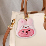 Maxbell Plush Pendant Hanging Charm Pendant Cute Bag Charm for Graduation Bags Purse 8cmx7cm