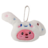 Maxbell Plush Pendant Hanging Charm Pendant Cute Bag Charm for Graduation Bags Purse 13cmx8.5cm A