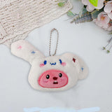 Maxbell Plush Pendant Hanging Charm Pendant Cute Bag Charm for Graduation Bags Purse 13cmx8.5cm A
