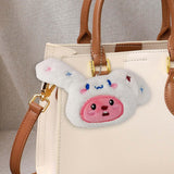 Maxbell Plush Pendant Hanging Charm Pendant Cute Bag Charm for Graduation Bags Purse 13cmx8.5cm A