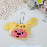 Maxbell Plush Pendant Hanging Charm Pendant Cute Bag Charm for Graduation Bags Purse 13cmx8.5cm B