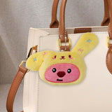 Maxbell Plush Pendant Hanging Charm Pendant Cute Bag Charm for Graduation Bags Purse 13cmx8.5cm B