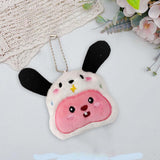 Maxbell Plush Pendant Hanging Charm Pendant Cute Bag Charm for Graduation Bags Purse 10.5cmx9cm