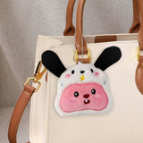Maxbell Plush Pendant Hanging Charm Pendant Cute Bag Charm for Graduation Bags Purse 10.5cmx9cm