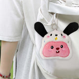 Maxbell Plush Pendant Hanging Charm Pendant Cute Bag Charm for Graduation Bags Purse 10.5cmx9cm