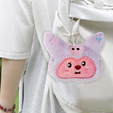 Maxbell Plush Pendant Hanging Charm Pendant Cute Bag Charm for Graduation Bags Purse 8.5cmx7cm