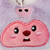 Maxbell Plush Pendant Hanging Charm Pendant Cute Bag Charm for Graduation Bags Purse 8.5cmx7cm