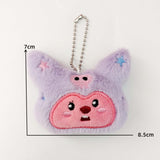 Maxbell Plush Pendant Hanging Charm Pendant Cute Bag Charm for Graduation Bags Purse 8.5cmx7cm