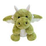 Maxbell Soft Cartoon Flying Dragon Pillow Doll for Living Room Spring Festival Couch Green