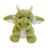 Maxbell Soft Cartoon Flying Dragon Pillow Doll for Living Room Spring Festival Couch Green