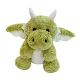 Maxbell Soft Cartoon Flying Dragon Pillow Doll for Living Room Spring Festival Couch Green