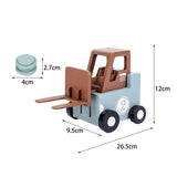 Maxbell Forklift Transport Game 2 Player Construction Car Toy for Children Boys Kids