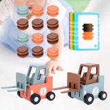 Maxbell Forklift Transport Game 2 Player Construction Car Toy for Children Boys Kids