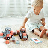 Maxbell Forklift Transport Game 2 Player Construction Car Toy for Children Boys Kids