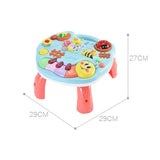 Maxbell Activity Table Center Toys Montessori Toy for 1 2 3 4 Year Old Children Kids