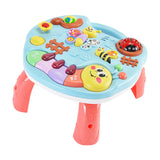 Maxbell Activity Table Center Toys Montessori Toy for 1 2 3 4 Year Old Children Kids