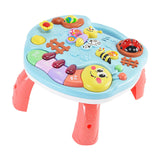 Maxbell Activity Table Center Toys Montessori Toy for 1 2 3 4 Year Old Children Kids