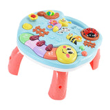 Maxbell Activity Table Center Toys Montessori Toy for 1 2 3 4 Year Old Children Kids