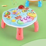 Maxbell Activity Table Center Toys Montessori Toy for 1 2 3 4 Year Old Children Kids