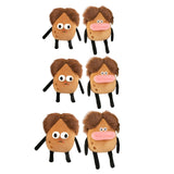 Maxbell Cute Potato Doll Plush Toy DIY Hair Potato Toy for Adults Kids Friends Big eyes 30cm