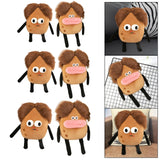 Maxbell Cute Potato Doll Plush Toy DIY Hair Potato Toy for Adults Kids Friends Big eyes 30cm