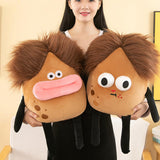Maxbell Cute Potato Doll Plush Toy DIY Hair Potato Toy for Adults Kids Friends Big eyes 30cm