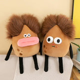 Maxbell Cute Potato Doll Plush Toy DIY Hair Potato Toy for Adults Kids Friends Big eyes 30cm