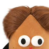 Maxbell Cute Potato Doll Plush Toy DIY Hair Potato Toy for Adults Kids Friends Big eyes 40cm
