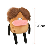 Maxbell Cute Potato Doll Plush Toy DIY Hair Potato Toy for Adults Kids Friends Sausage mouth 50cm
