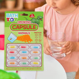 Maxbell 12x Growing Animal Capsules Novelty Toy Water Growing Toys for Kids for Toys Dinosaur