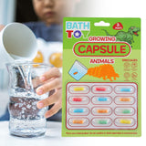 Maxbell 12x Growing Animal Capsules Novelty Toy Water Growing Toys for Kids for Toys Dinosaur
