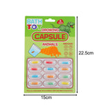 Maxbell 12x Growing Animal Capsules Novelty Toy Water Growing Toys for Kids for Toys Dinosaur