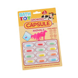 Maxbell 12x Growing Animal Capsules Novelty Toy Water Growing Toys for Kids for Toys Home Animals