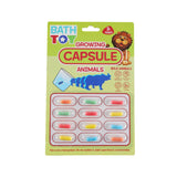 Maxbell 12x Growing Animal Capsules Novelty Toy Water Growing Toys for Kids for Toys Forest Animals